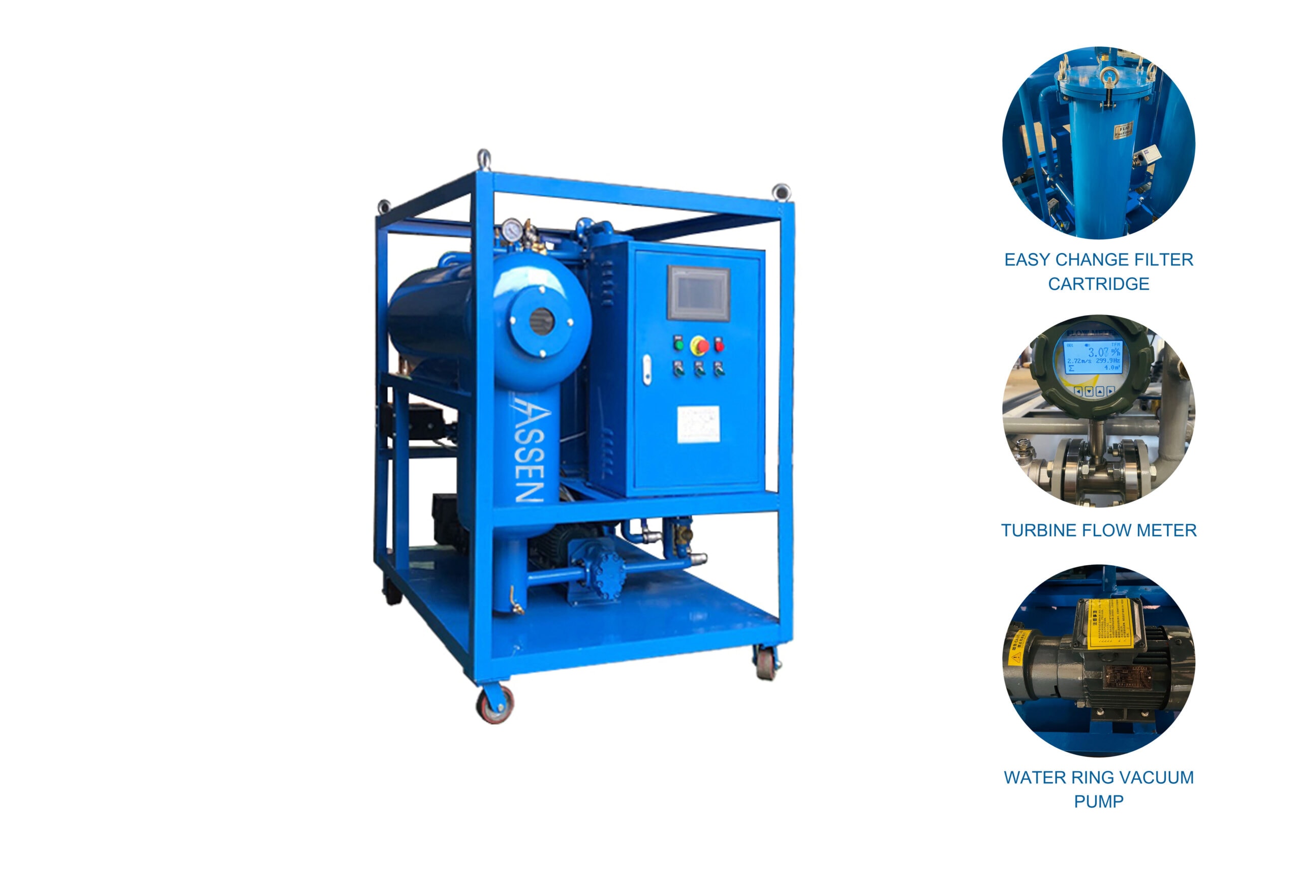 TURBINE OIL PURIFIER MACHINE