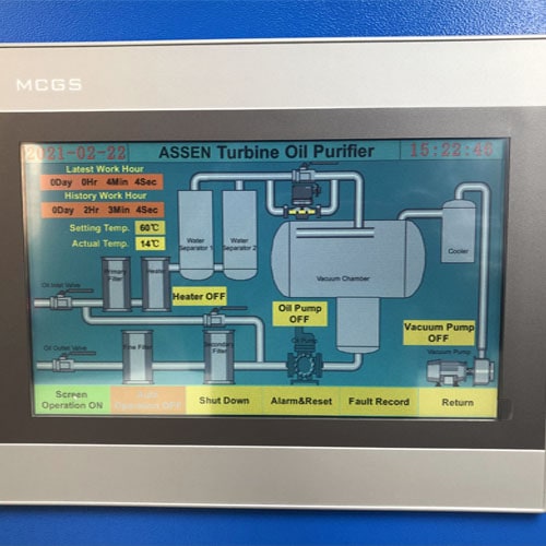 turbine oil purifier machine