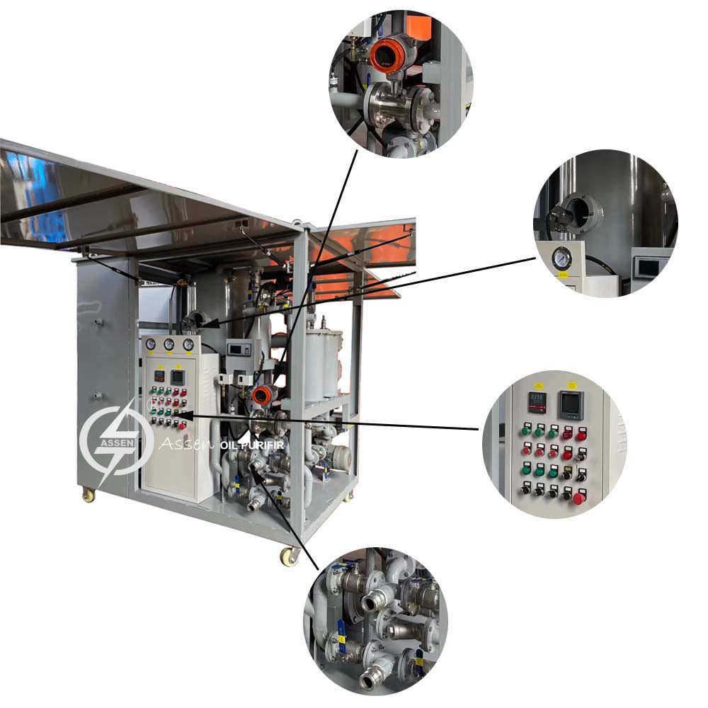 oil vacuum dehydrator