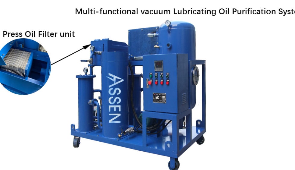 hydraulic oil purification machine