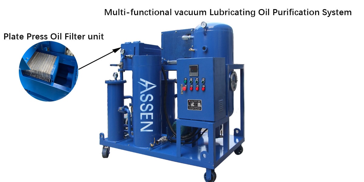 hydraulic oil purification machine