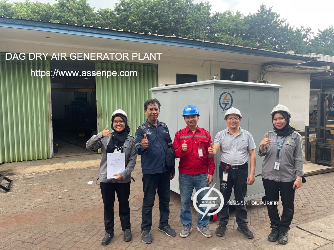 Successful Installation Of Dry Air Generator Equipment Successful installation of dry air generator equipment