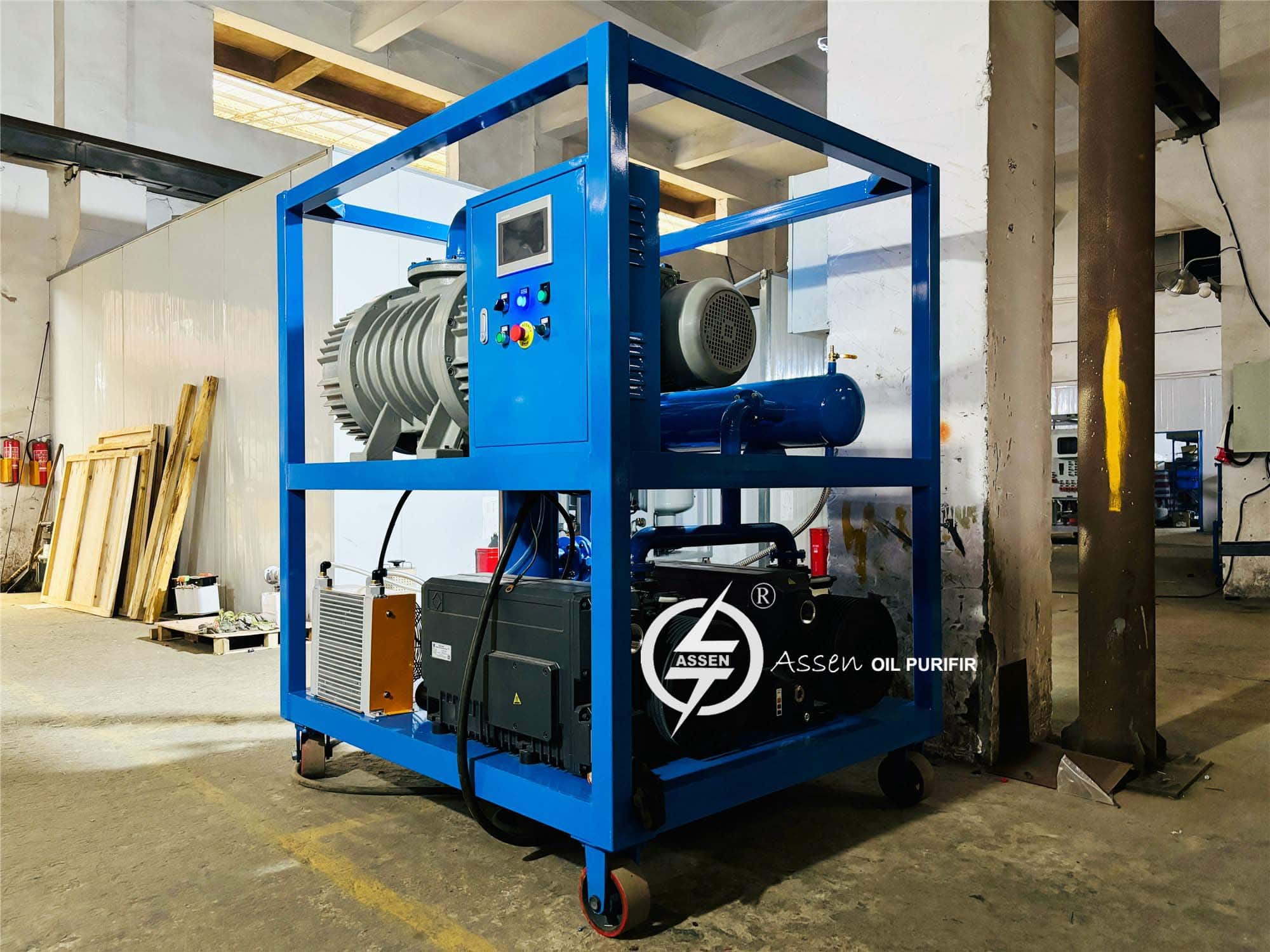 vacuum pumping unit