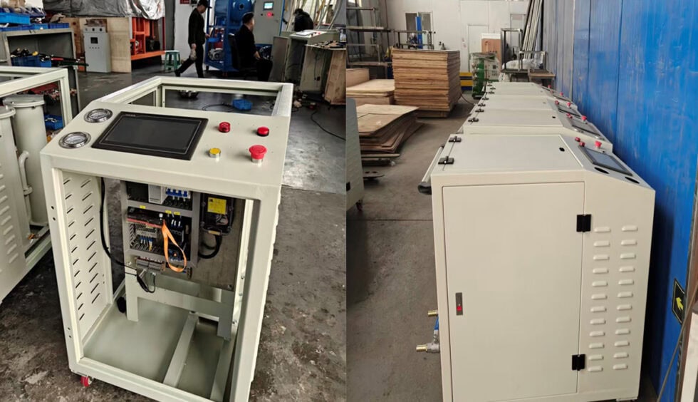 portable oil filtration cart